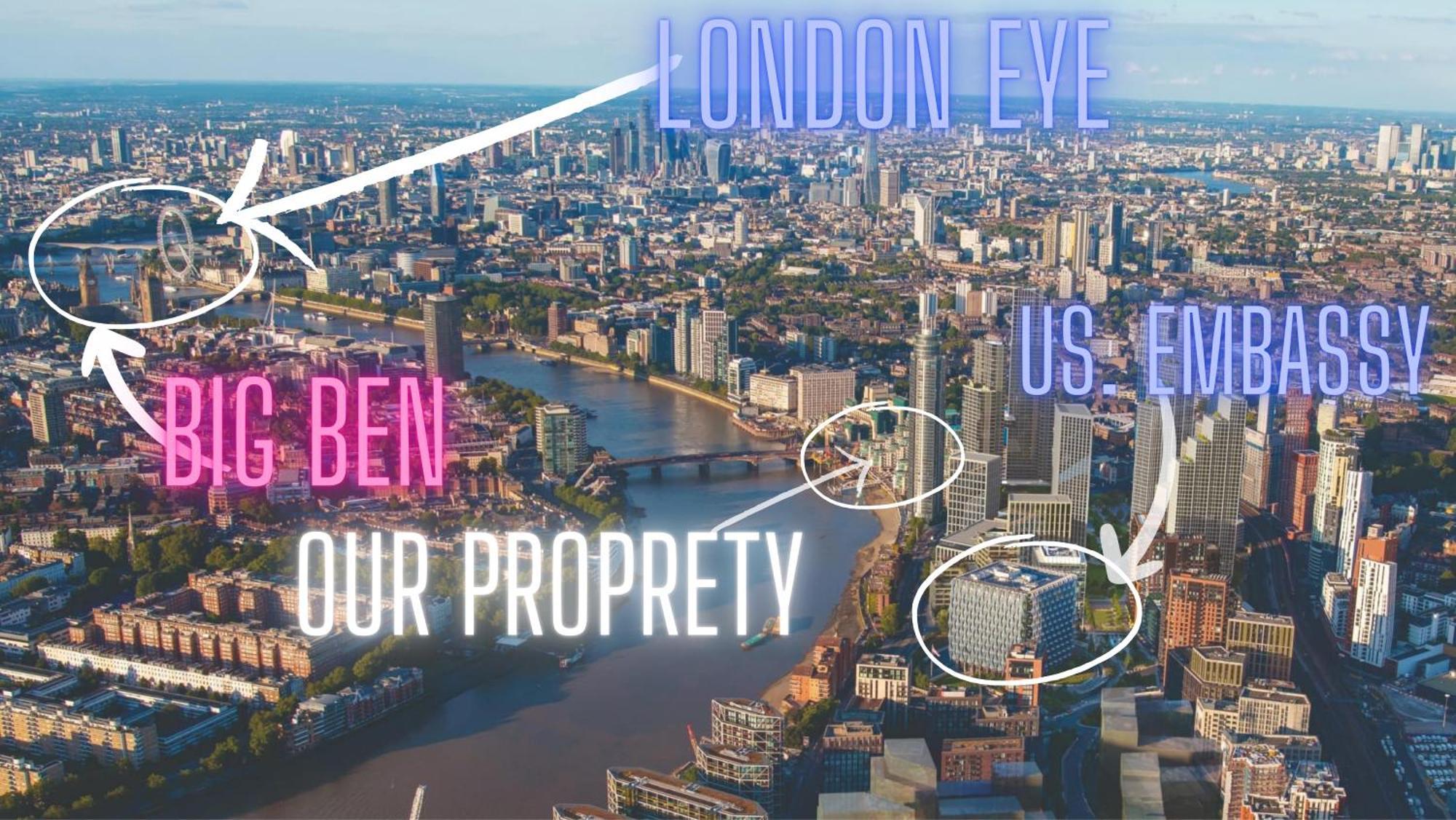 Central London 2 Bedroom Us Embassy London Eye And Riverside View Panoramic Balcony מראה חיצוני תמונה